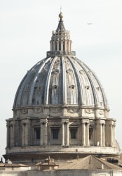 Camilla Borghese, Cupola di San Pietro