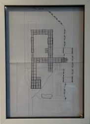 Tiong Ang, Floorplan of scaffolding ‘The Second Hands’