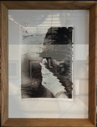 Tiong Ang, African man on the wall (Atone)