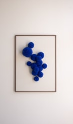 Sofie Aaldering, Textile Painting Royal Blue