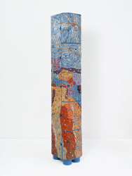 Simone Post, Confetti amid Rocks and a River Column