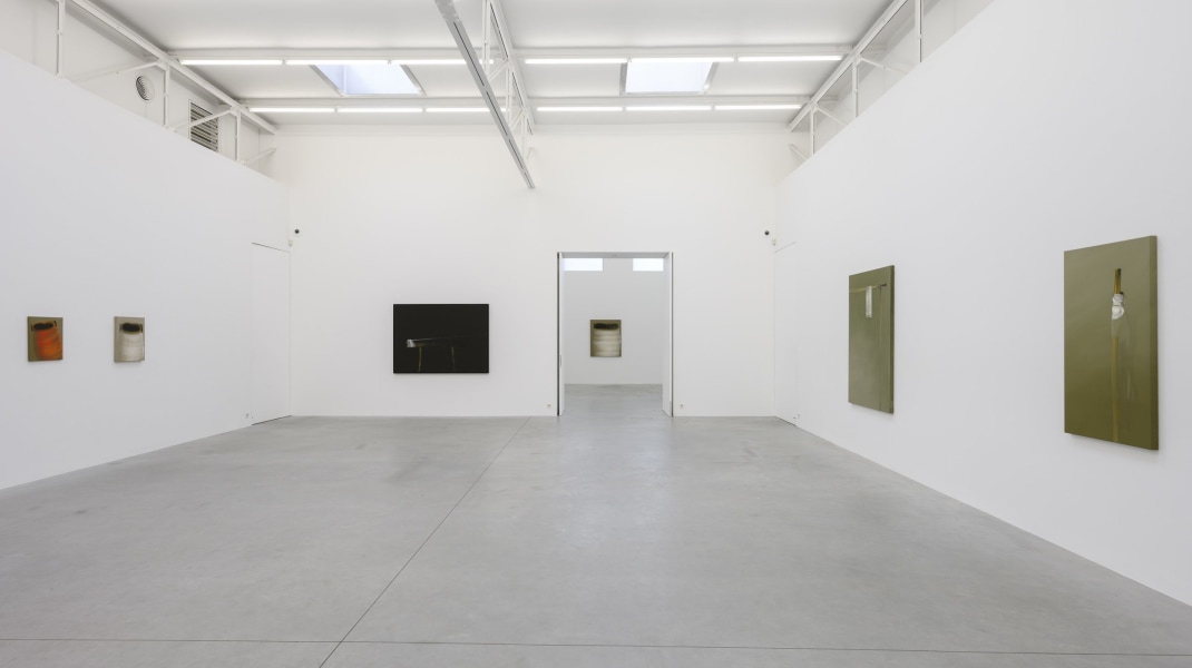 Hyun-Sook Song, Hyun-Sook Song - The single brushstroke as a horizon between heaven and earth - 2017 - installation view - photo: Peter Cox