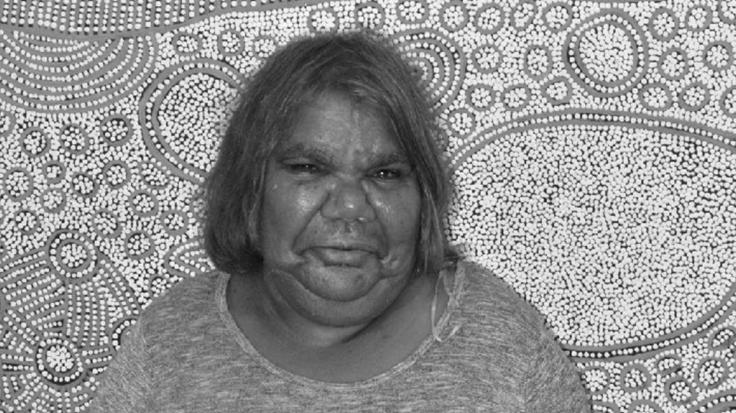 Yinarupa Nangala, Portrait of Yinarupa Nangala
(Indigenous Australian (Pintupi), born 1959)
