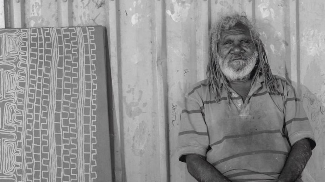 Patrick Olodoodi Tjungurrayi, Portrait Patrick Olodoodi Tjungurrayi 
(Australian Indigenous (Manyjilyjarra, Kukatja), 1943 - 2017)