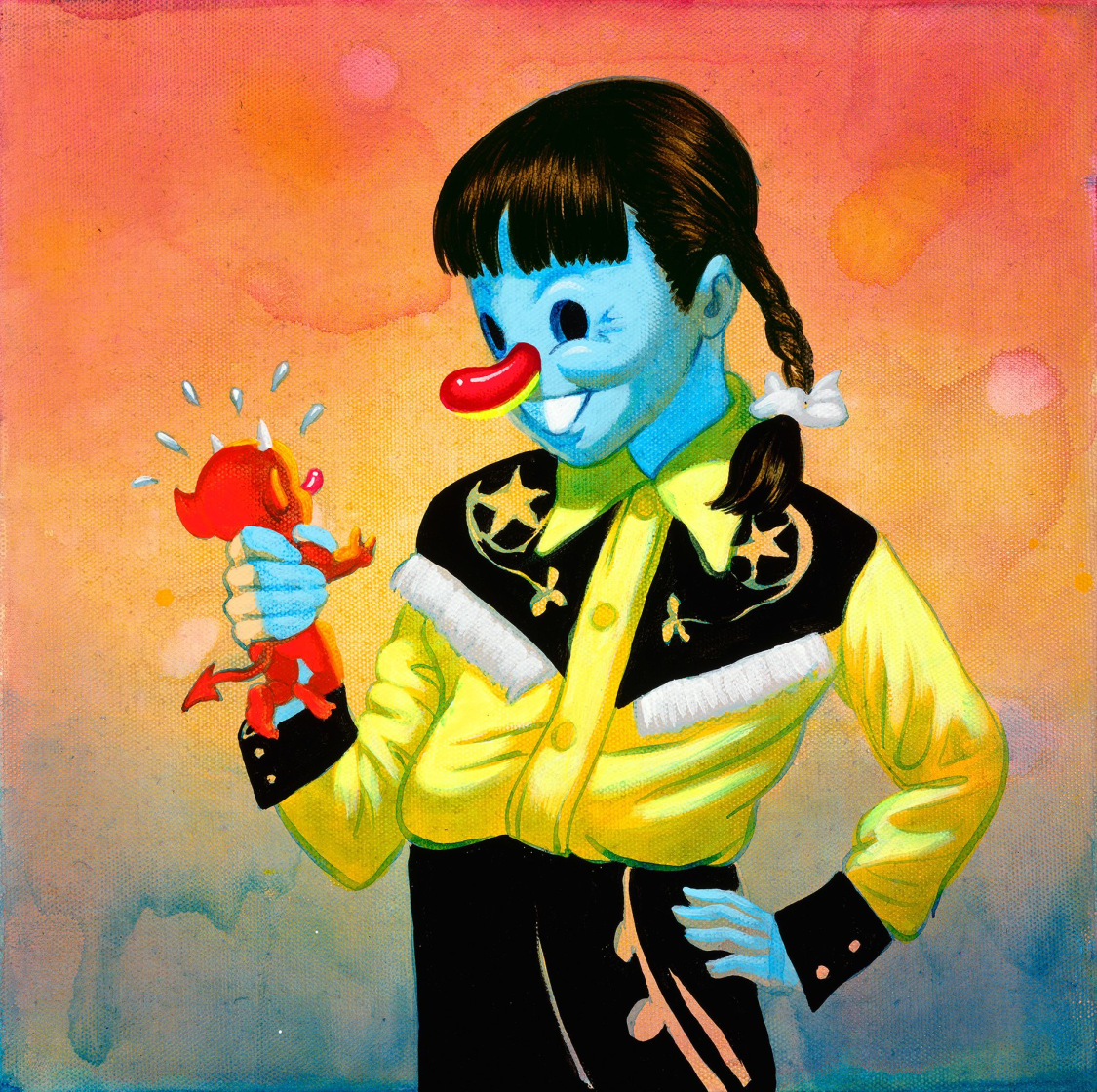 Victor castillo art ビクターカスティージョ　pop art Hello Cowboy | Victor Castillo | Gallery Viewer