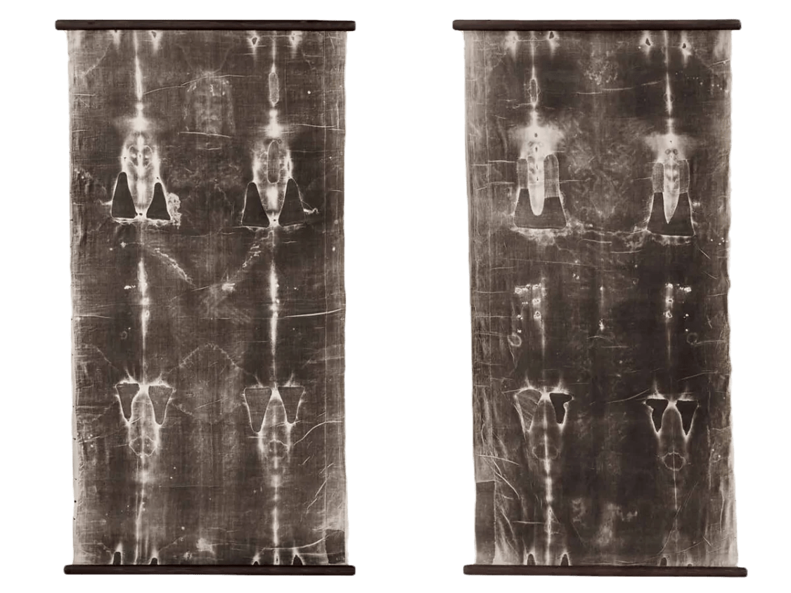 The Shroud of Turin printed  | Giuseppe Enrie | Galle
