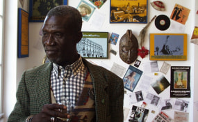 Georges Adéagbo, Lumen Travo Galerie