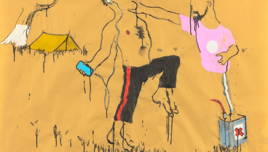 Art on Paper Brussel, Raquel Maulwurf, Ruri Matsumoto, Aaron van Erp, 