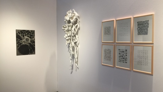 Art on Paper 2019, Marian Bijlenga, Katrien Vogel, 