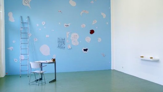 You and Me (Blue Sky wall), Takako Saito, 