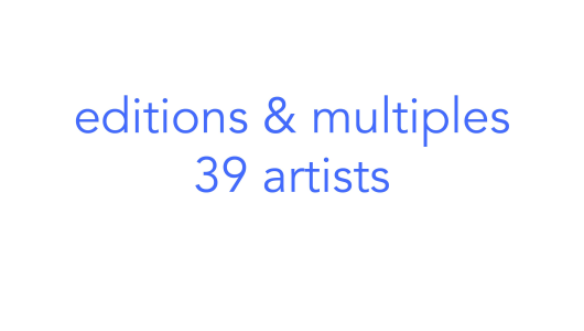 editions  &  multiples | 39 artists, Simone Albers, Inge Reisberman, Lenneke van der Goot, Helen Vergouwen, Maaike Kramer, Lon Godin, Louise te Poele, Anya Janssen, Jan Maarten Voskuil, Rob Bouwman, 