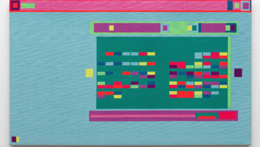 Upstream Focus: Abstract Browsing, Rafaël Rozendaal, 