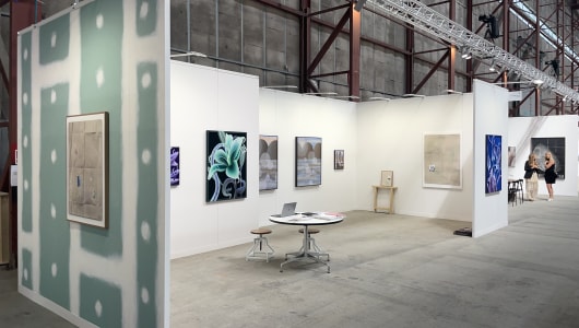 PLUS-ONE Gallery at Enter Art Fair, William Ludwig Lutgens, Laurens Legiers, Ritsart Gobyn, Mevlana Lipp, 