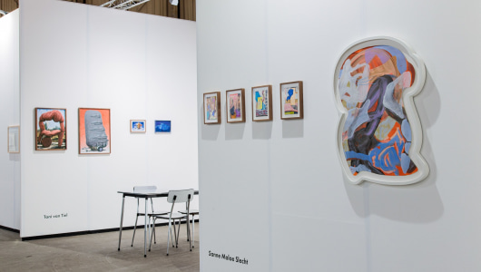 Art on Paper 2023, Toni van Tiel, Sanne Maloe Slecht, Kokou Ferdinand Makouvia, 
