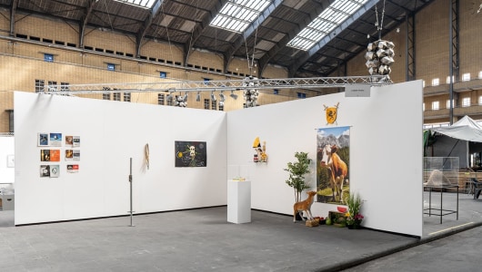 NAP+ Art Fair in Amsterdam, Guillaume Bijl, Thierry Oussou, Daniel de Paula, 