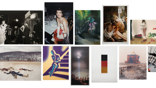 Salon Amsterdam, TINKEBELL., Edward Burtynsky, Line Gulsett, Ellen Kooi, Carlos & Jason Sanchez, Annie Sprinkle, Larry Clark, Erik de Bree, Peter Hutchinson, Ellen von Unwerth, Justine Kurland, Mark Kostabi, Thomas Ruff, Gerhard Richter, Bob Gruen, Ulf Puder, Alice Stepanek & Steven Maslin, David Lachapelle, Joseph Beuys, Servaas Schoone, Colien Langerwerf, Jacqueline Lamme, John Currin, Steven Lowy, Takashi Murakami, Susan Anderson, KAWS, Baron Wolman, J.M. Marshall, Alberto Korda, Damien Hirst, Slim Aarons, 