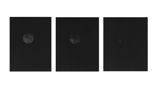 luchtvlak    landschap    zon, maan, Jana Coorevits, 