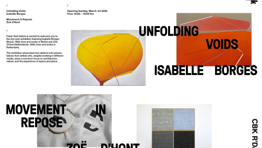 Duo solo exhibition | Isabelle Borges & Zoë d’Hont, Isabelle Borges, Zoë d’Hont, 