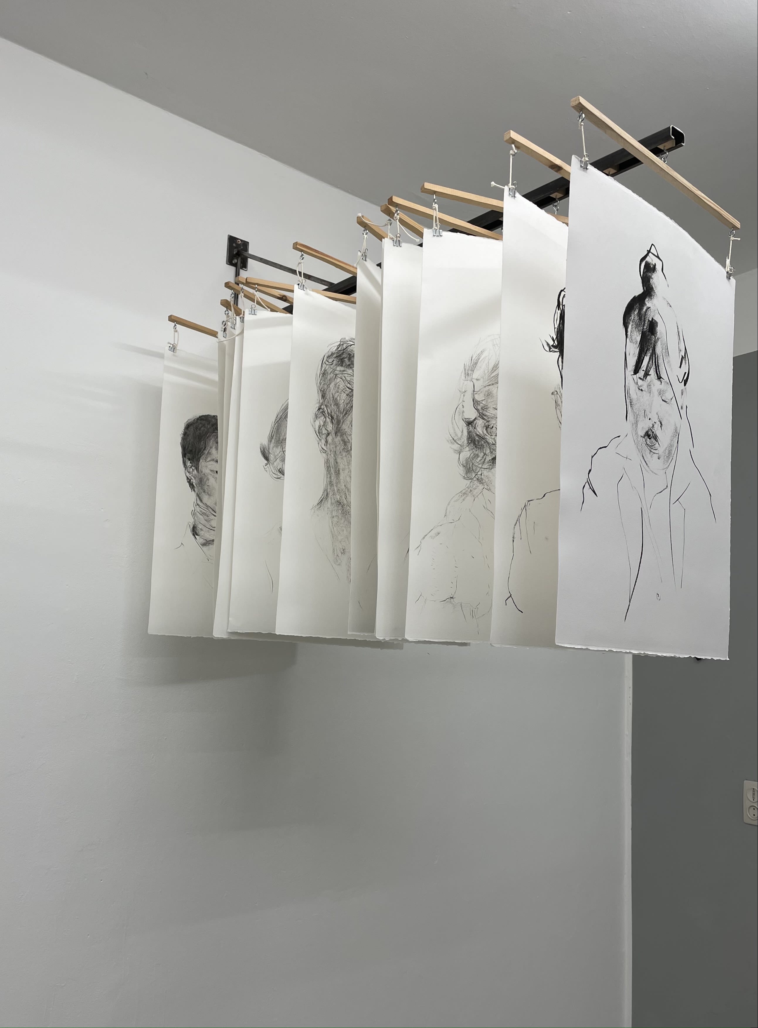 12 Drawings (installation) Robert Soroko Gallery Vie...