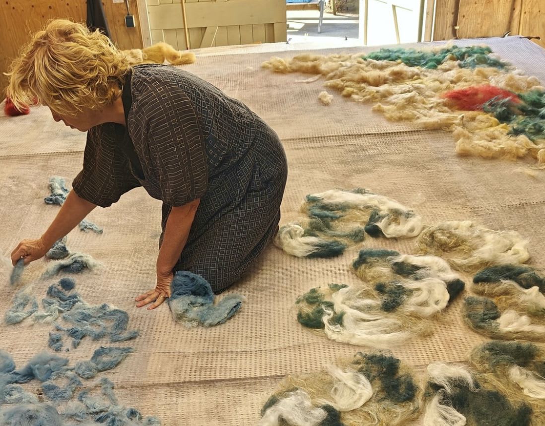 Claudy Jongstra／MATTER AND MEANING Claudy Jongstra: wool as a carrier of craftsmanship, his