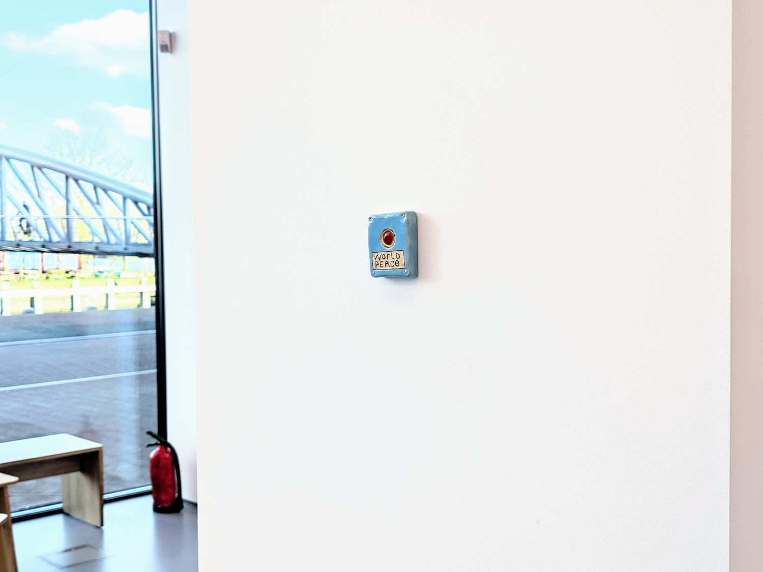 Button World The Button for World Peace | Koos Buster | Gallery Viewer