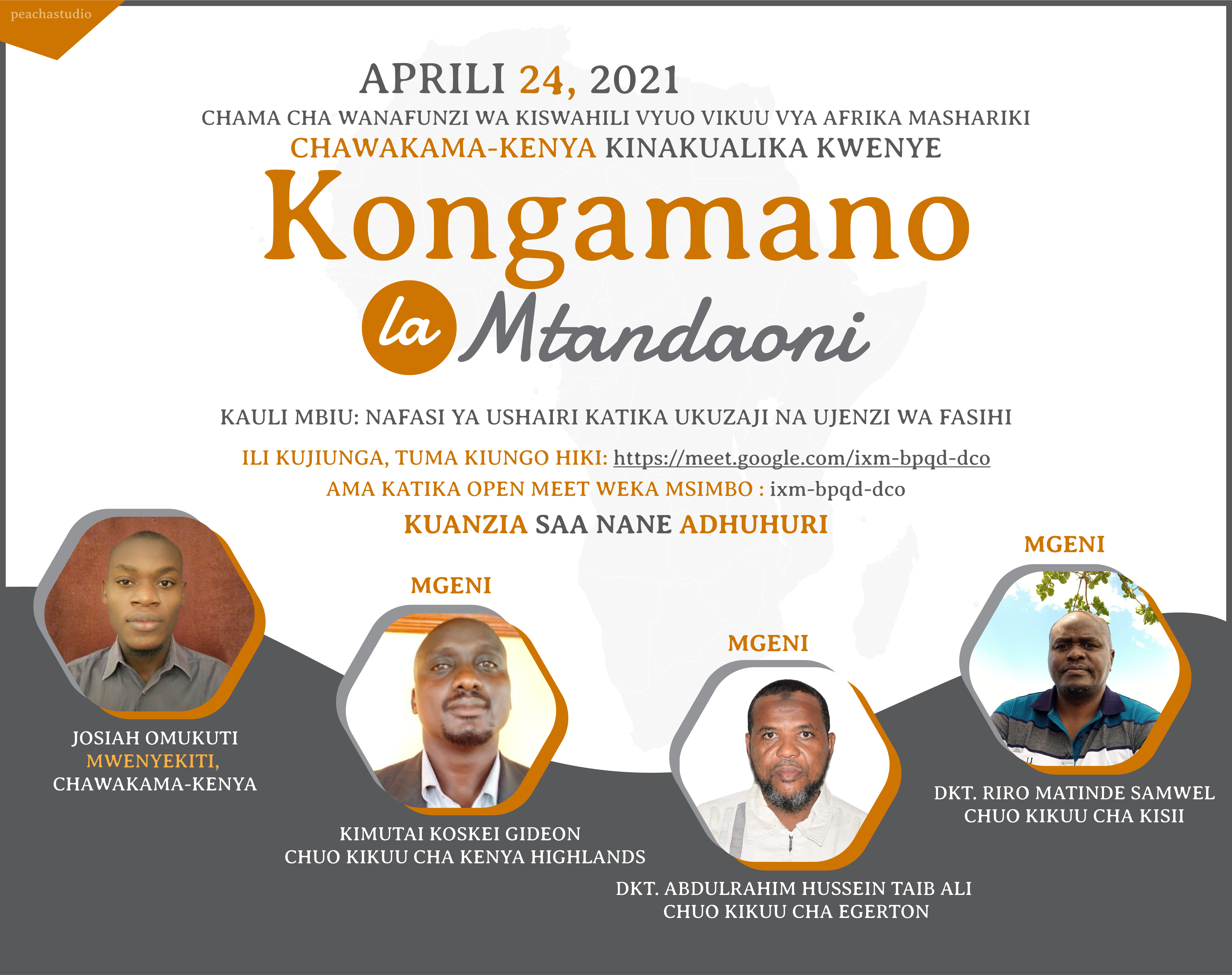 Kongamano la CHAWAKAMA Posters