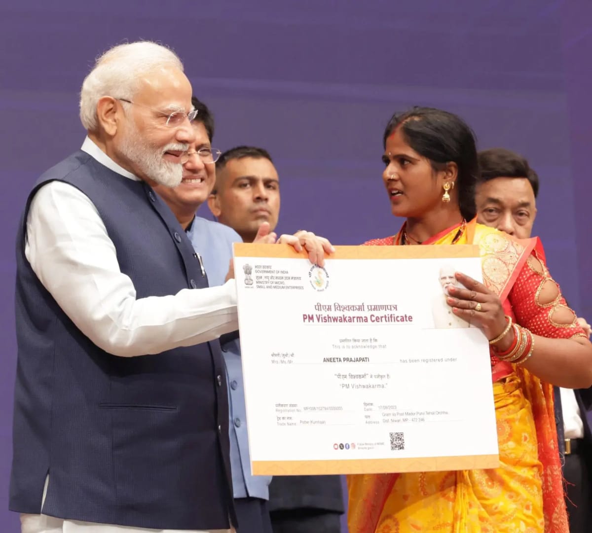 PM Vishwakarma artisans invited as special guests for India's 80th Independence Day ceremony