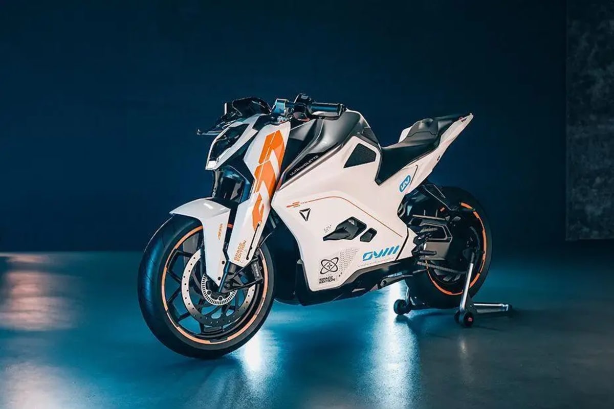 Ultraviolette F77 electric motorcycle as the company records strong sales growth in July 2026