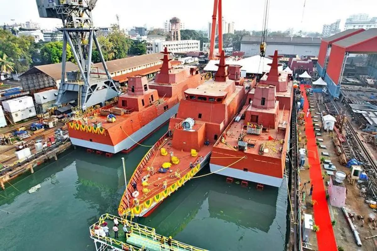 Mangrol Anti-Submarine Warfare Shallow Water Craft built by Cochin Shipyard for the Indian Navy.