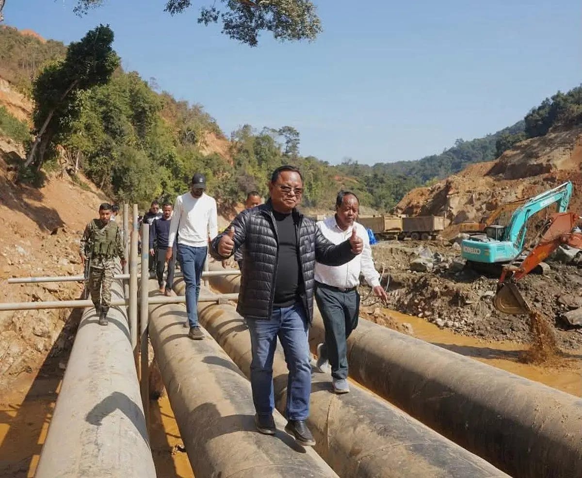 New Shillong water supply infrastructure project in Meghalaya