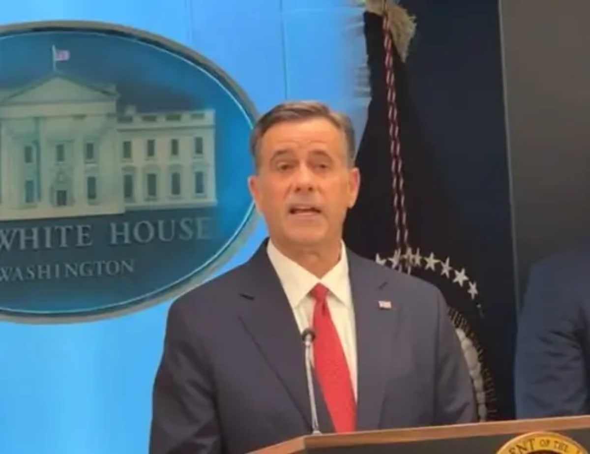 CIA Director John Ratcliffe during his Moscow visit