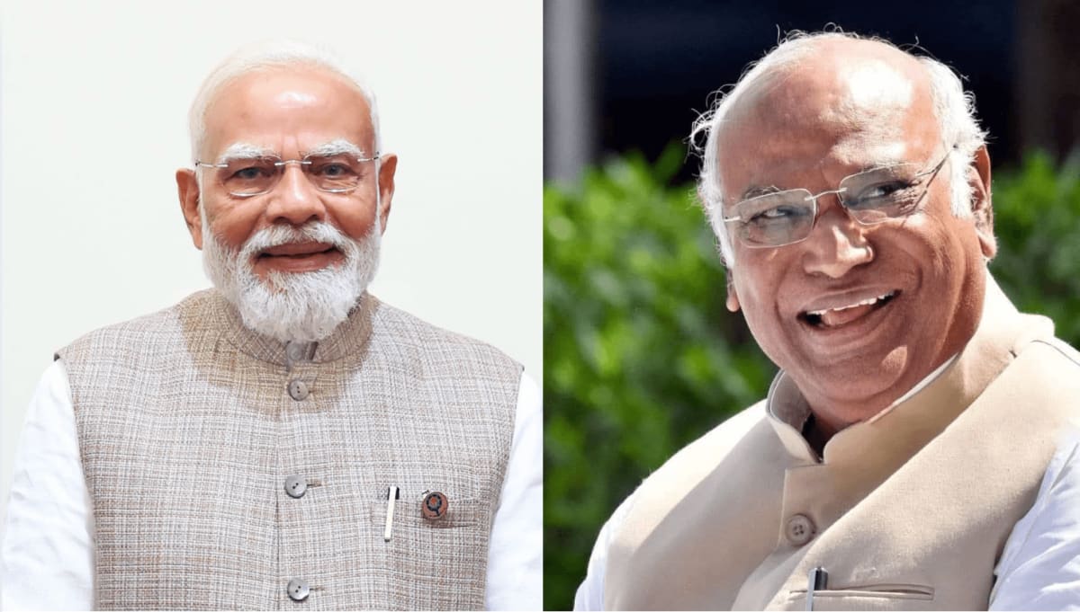 Kharge Seeks 25-Year Freeze on Lok Sabha Seats Amid Delimitation Debate - NationPath Image