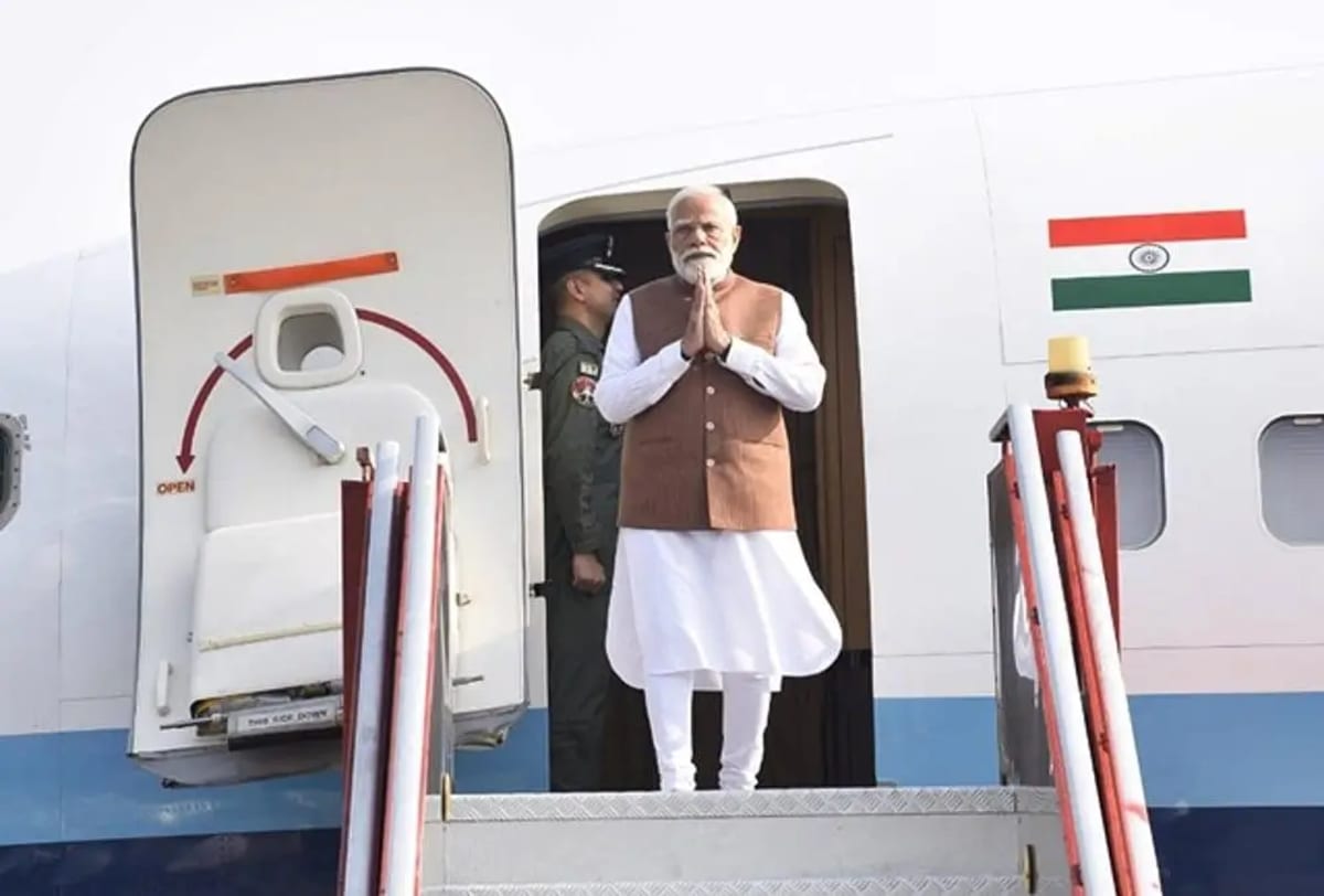 Prime Minister Narendra Modi embarks on Uzbekistan and Kyrgyz Republic visit