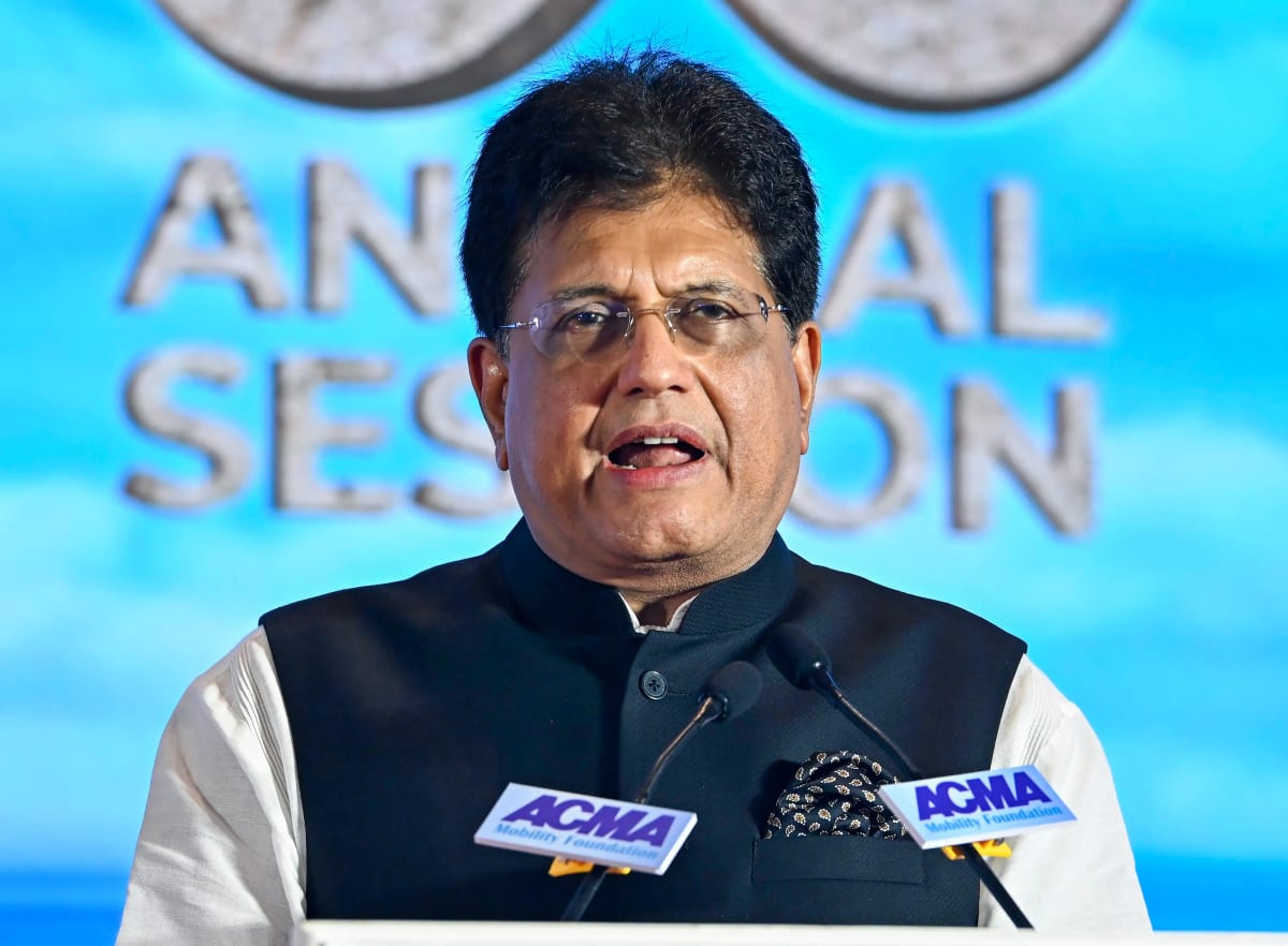 Piyush Goyal addresses 66th ACMA Annual Session in New Delhi