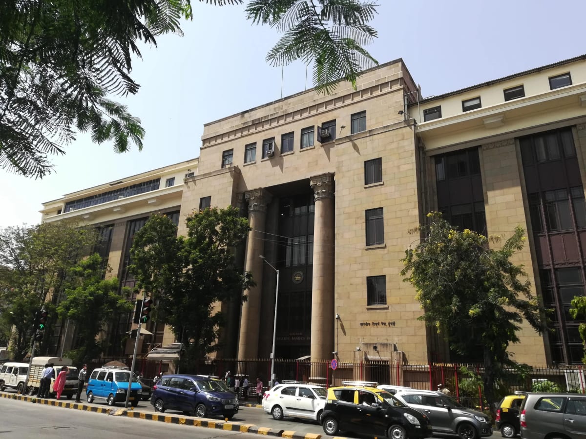 Reserve Bank of India headquarters as banking liquidity surplus reaches record ₹9.7 lakh crore