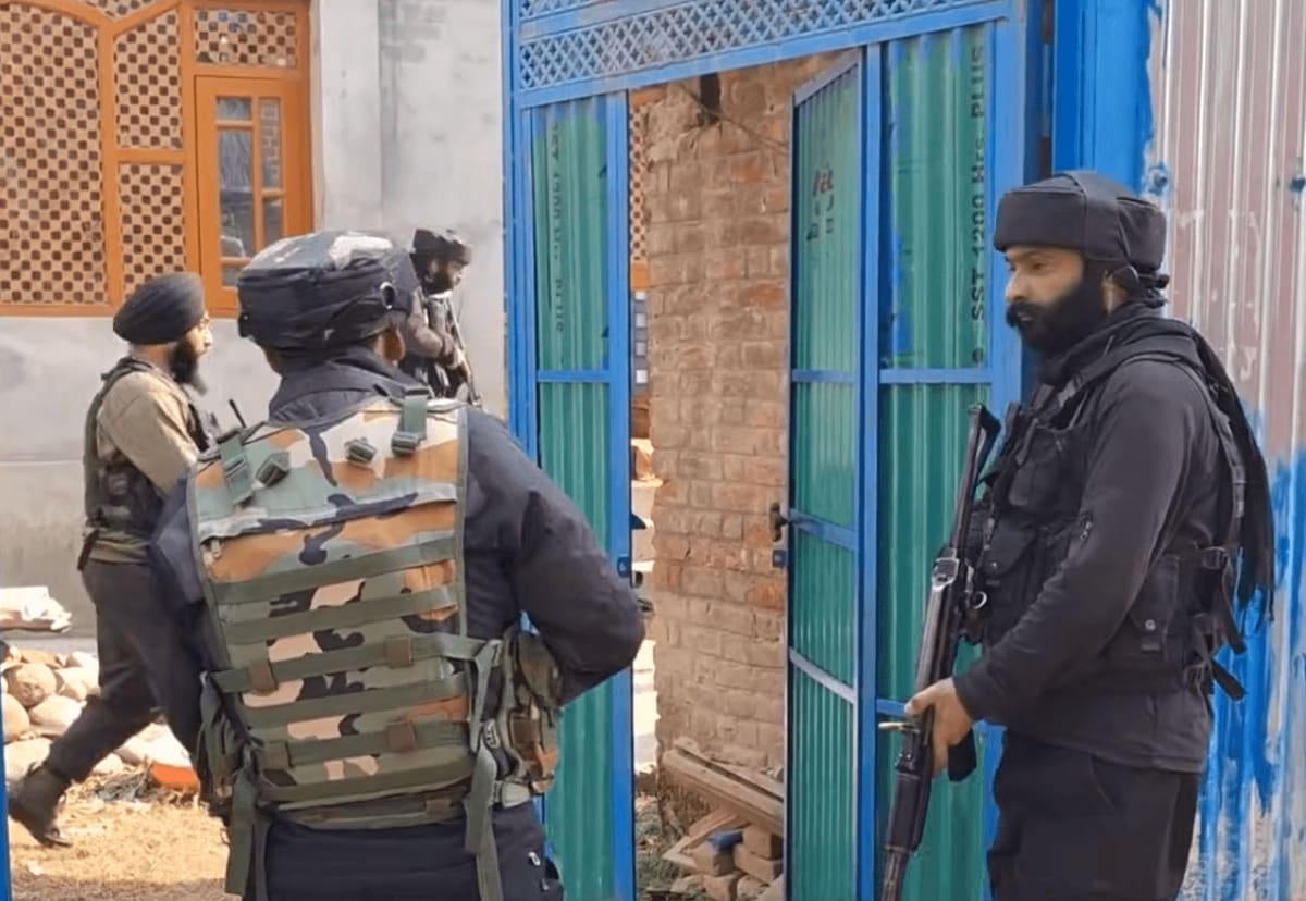 Budgam Encounter: Terrorist Killed as Security Forces Continue Search Operation - NationPath Image
