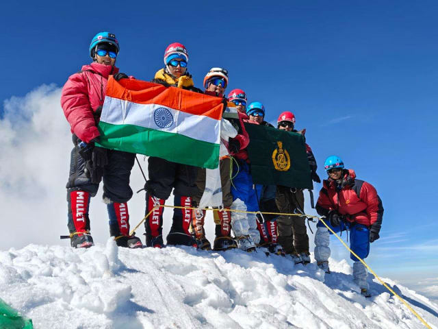 ITBP Force-Level Mountaineering Expedition 2026 team prepares to scale Mount Kamet and Mount Abi Gamin