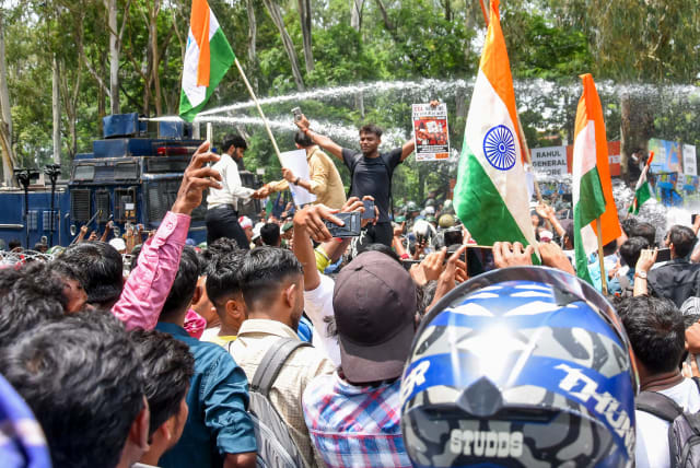 Students protest in Jharkhand over alleged recruitment exam irregularities
