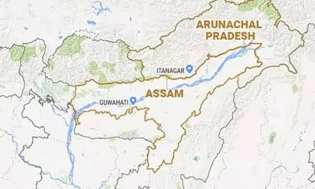 Leaders speak to media following tensions along the Assam-Arunachal Pradesh border