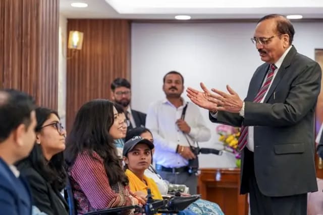 CJI Justice Surya Kant interacts with Persons with Disabilities at the Supreme Court ahead of Independence Day