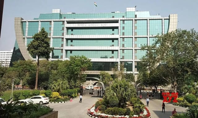 CBI headquarters in New Delhi with the Indian national flag ahead of Independence Day 2026