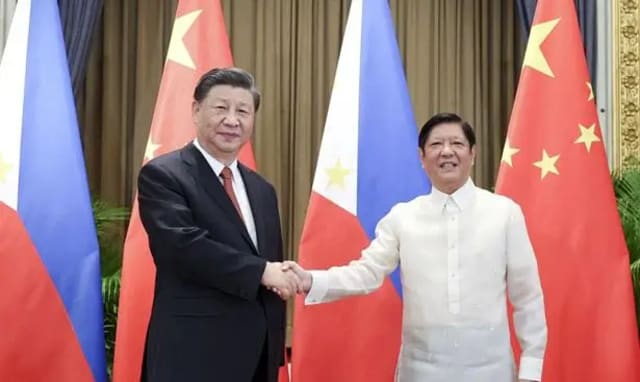 Philippine President Ferdinand Marcos Jr speaks about continued cooperation with China