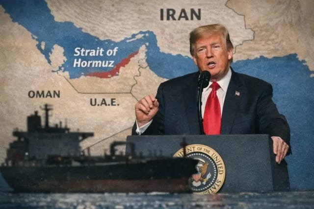 Donald Trump threatens Oman as Iran works on a Strait of Hormuz shipping transit plan