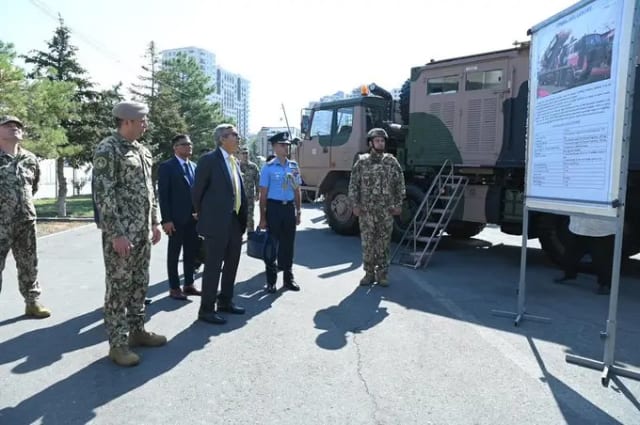 Defence Secretary Rajesh Kumar Singh reviews India-supported facilities at Armenia Military Academy
