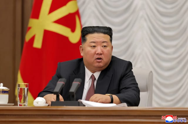 North Korea conducts a ballistic missile launch in a file photograph.