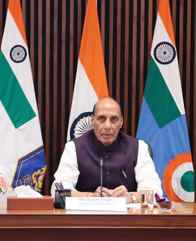Defence Minister Rajnath Singh scheduled to attend defence infrastructure events and Durand Cup final in Kolkata.