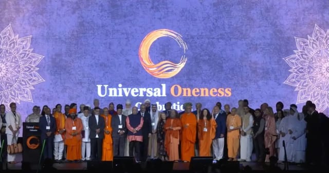 Universal Oneness programme at Madison Square Garden in New York
