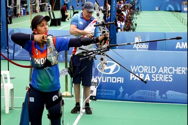 India Wins Two Gold Medals at World Para Archery Series in Ahmedabad - NationPath Image