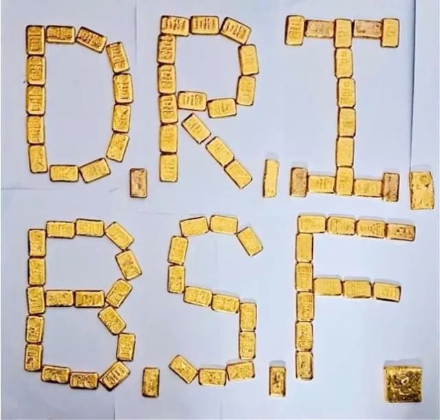 DRI officers seize foreign-origin gold during pan-India smuggling crackdown