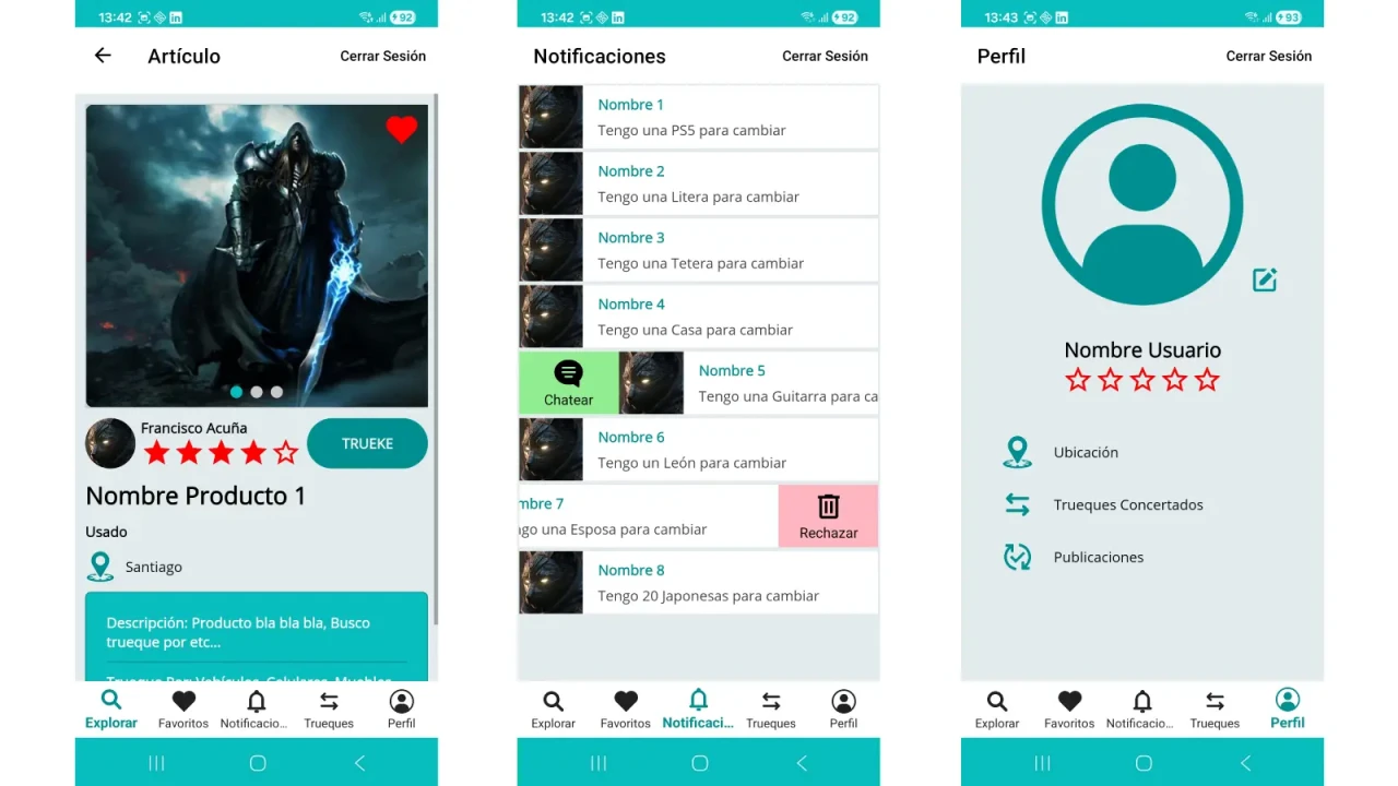Trueke (Android Maui)